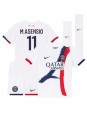 Paris Saint-Germain Marco Asensio #11 Dječji Gostujuci Dres kompleti 2024-25 Kratak Rukavima (+ kratke hlače)